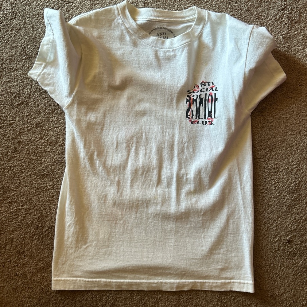 Anti social social club cherry blossom shirt
